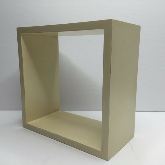 Unbranded Accents Hanging Floating Cube Square Box Shelves Set